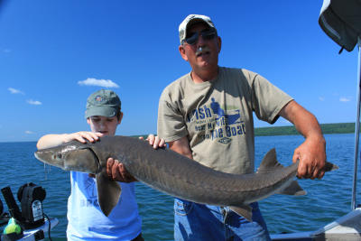 caught on Lake George